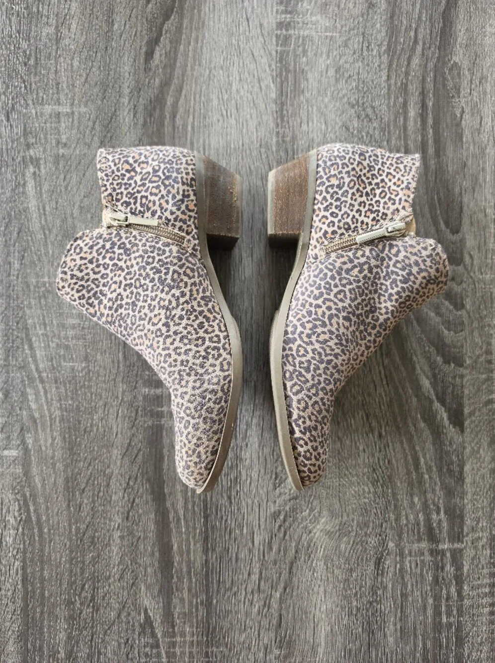 Crown & Ivy Kendall Animal Print Booties